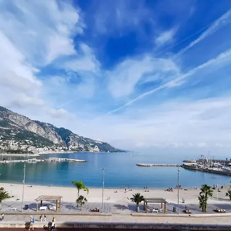Apartment Les Sablettes Panoramic Sea View Menton